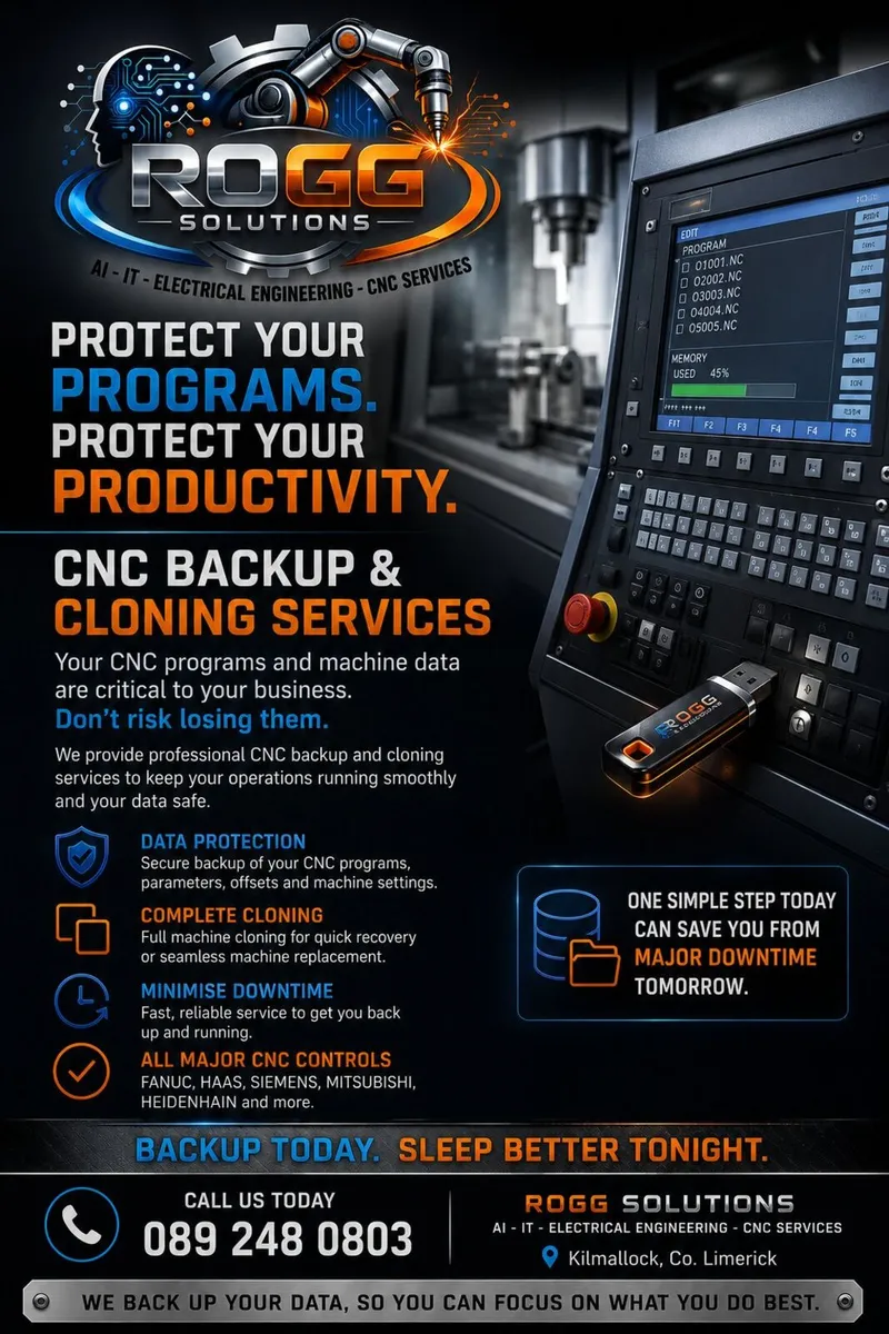 CNC Services and Backup Solutions