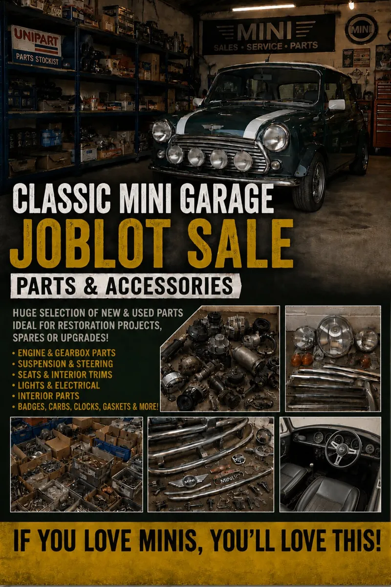Classic mini spares. Joblot! - Image 1