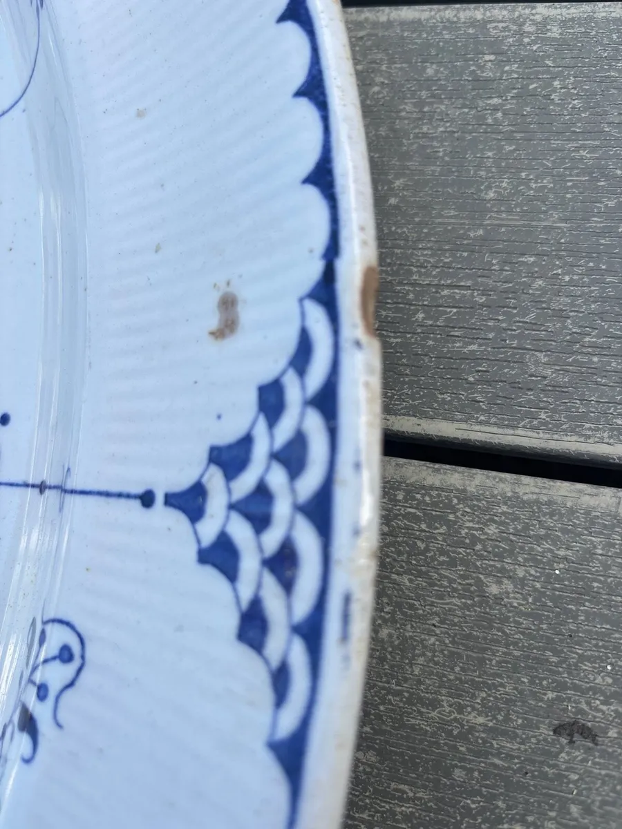 Edwardian Furnivals Blue&White serving platter - Image 2