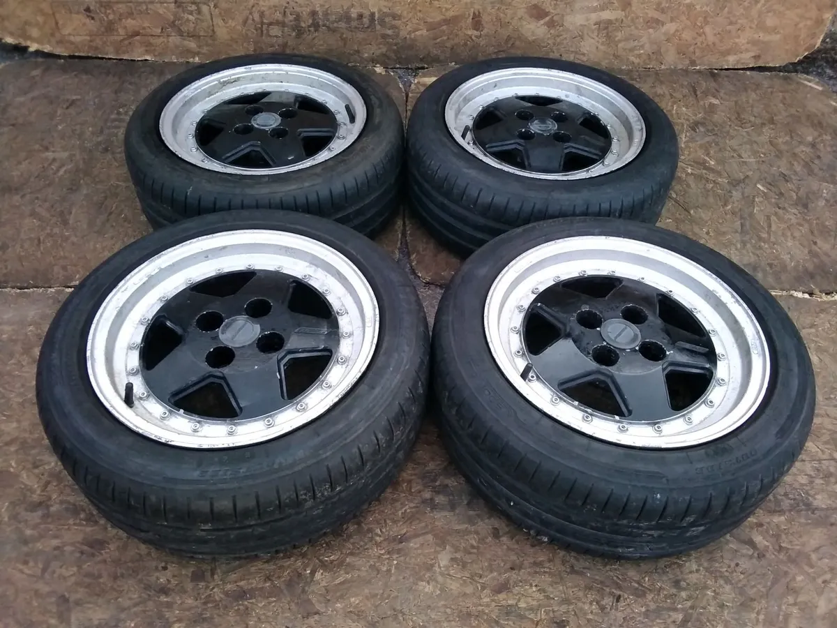15" Zender alloys 4x100  --e30/VW/Toyota - Image 2