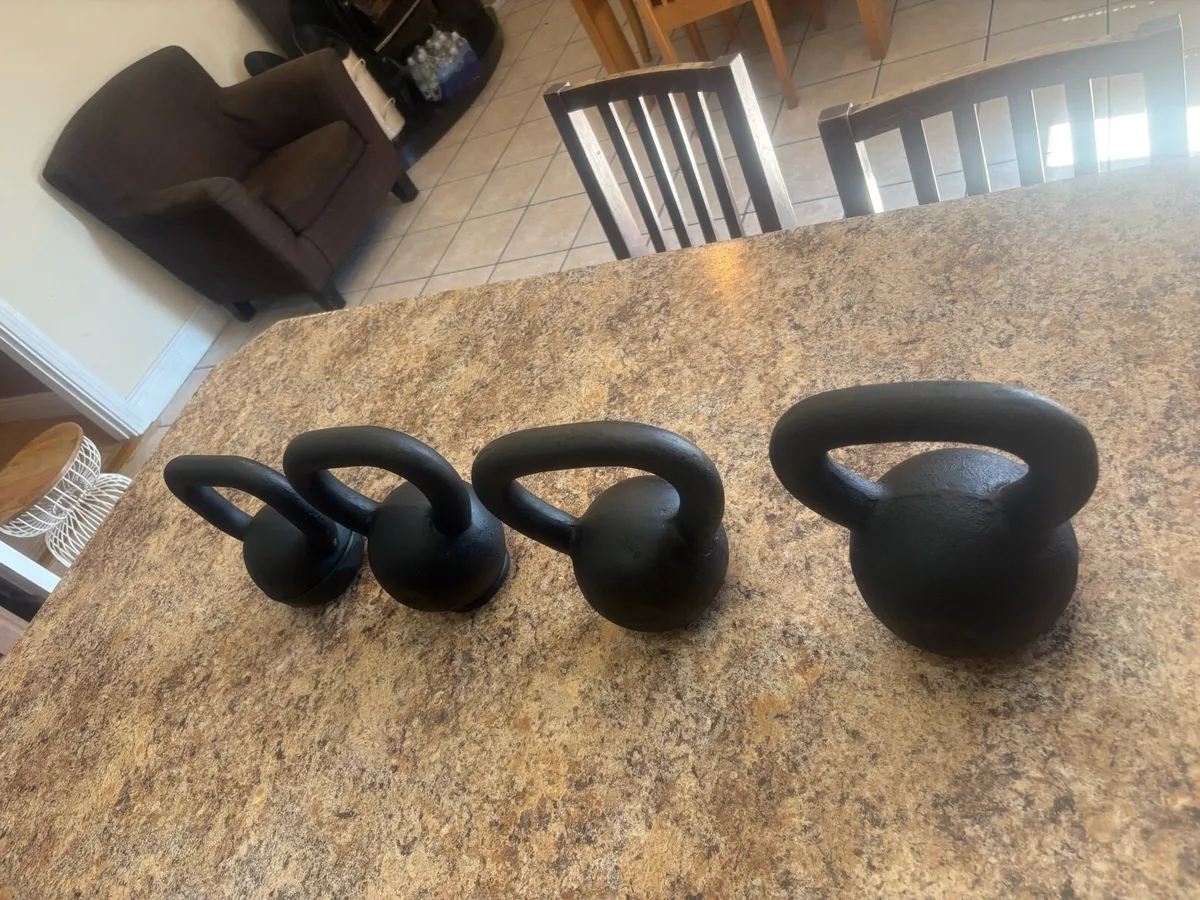 METAL KETTLEBELL COLLECTION….CHEAP! - Image 2