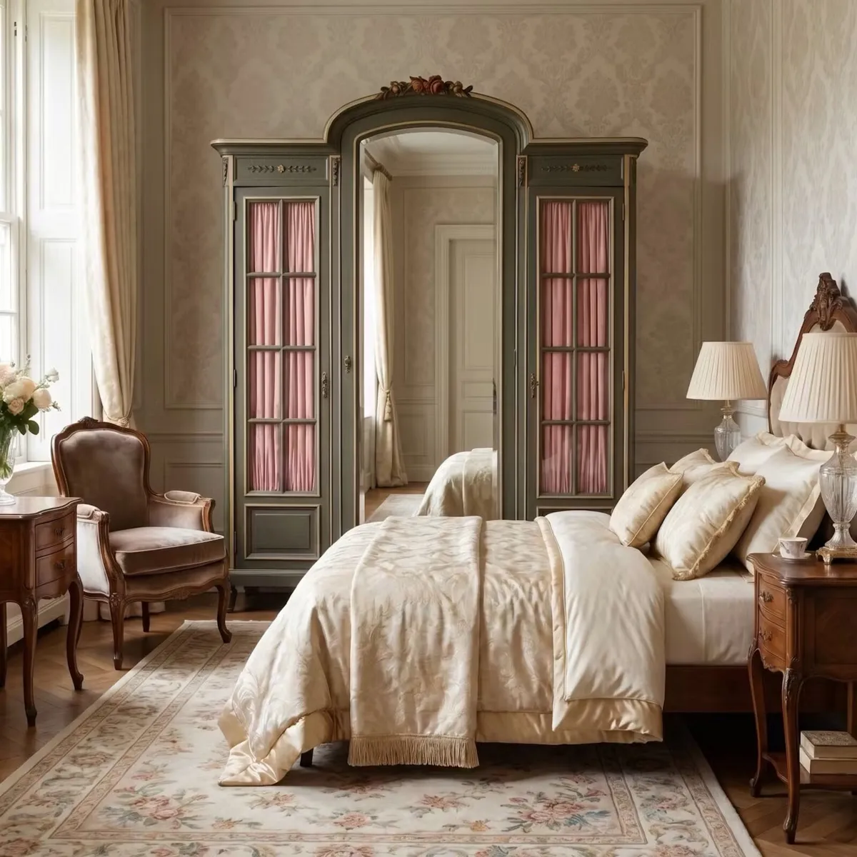 Old French wardrobe - Image 3