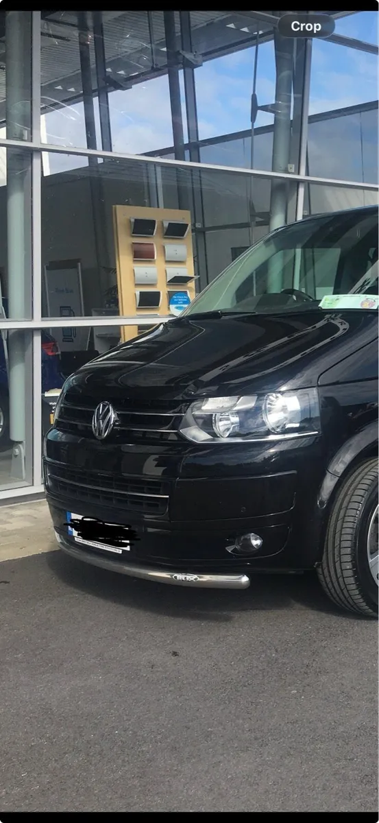 Front spoiler protection bull bar for Volkswagen