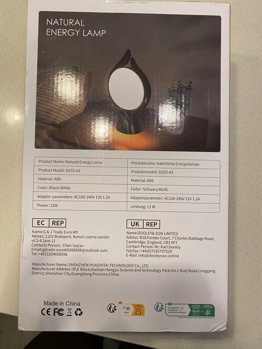 Natural Energy Lamp – Full Spectrum LED Mood Light - Image 2