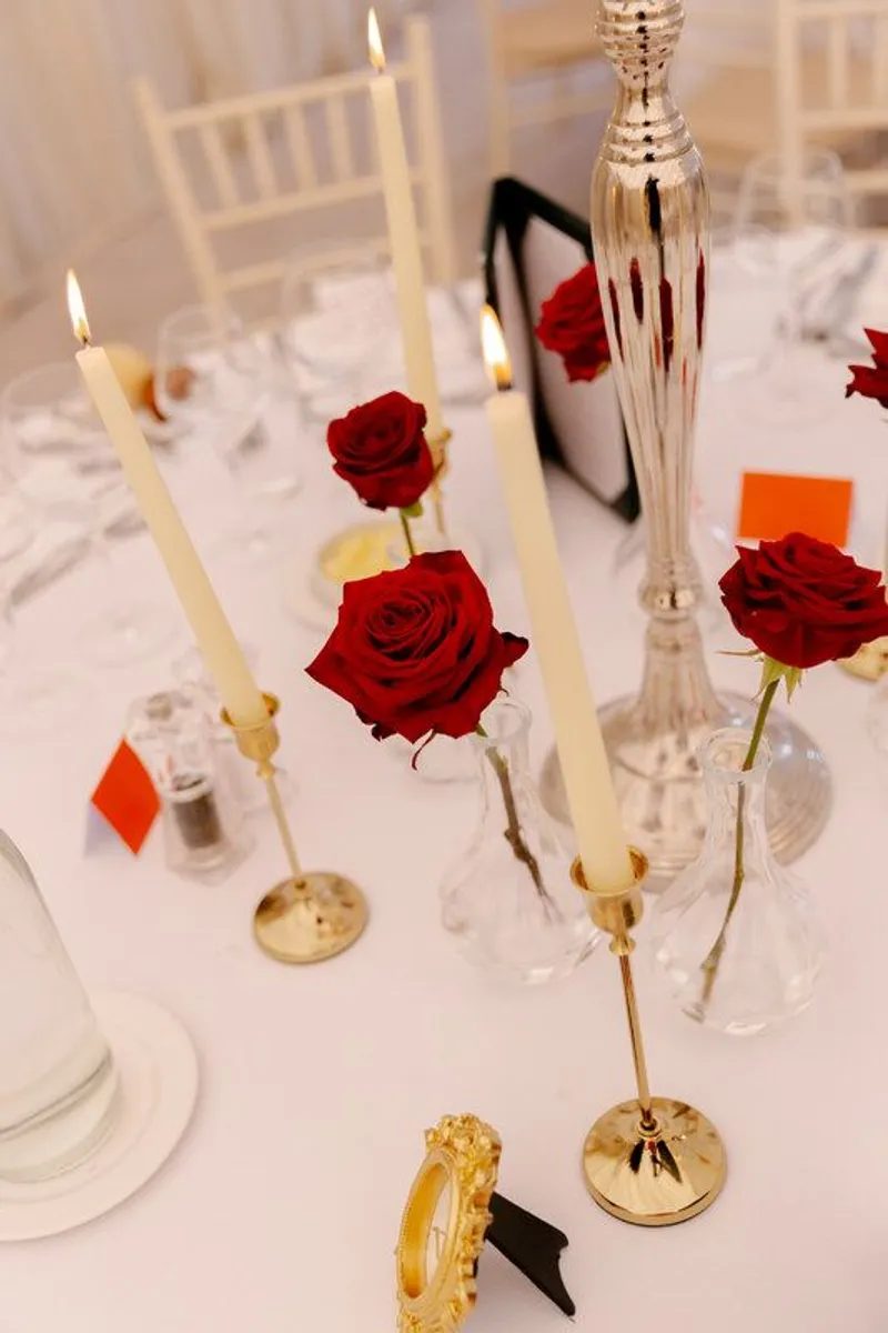 Wedding table vases and candleholders - Image 2