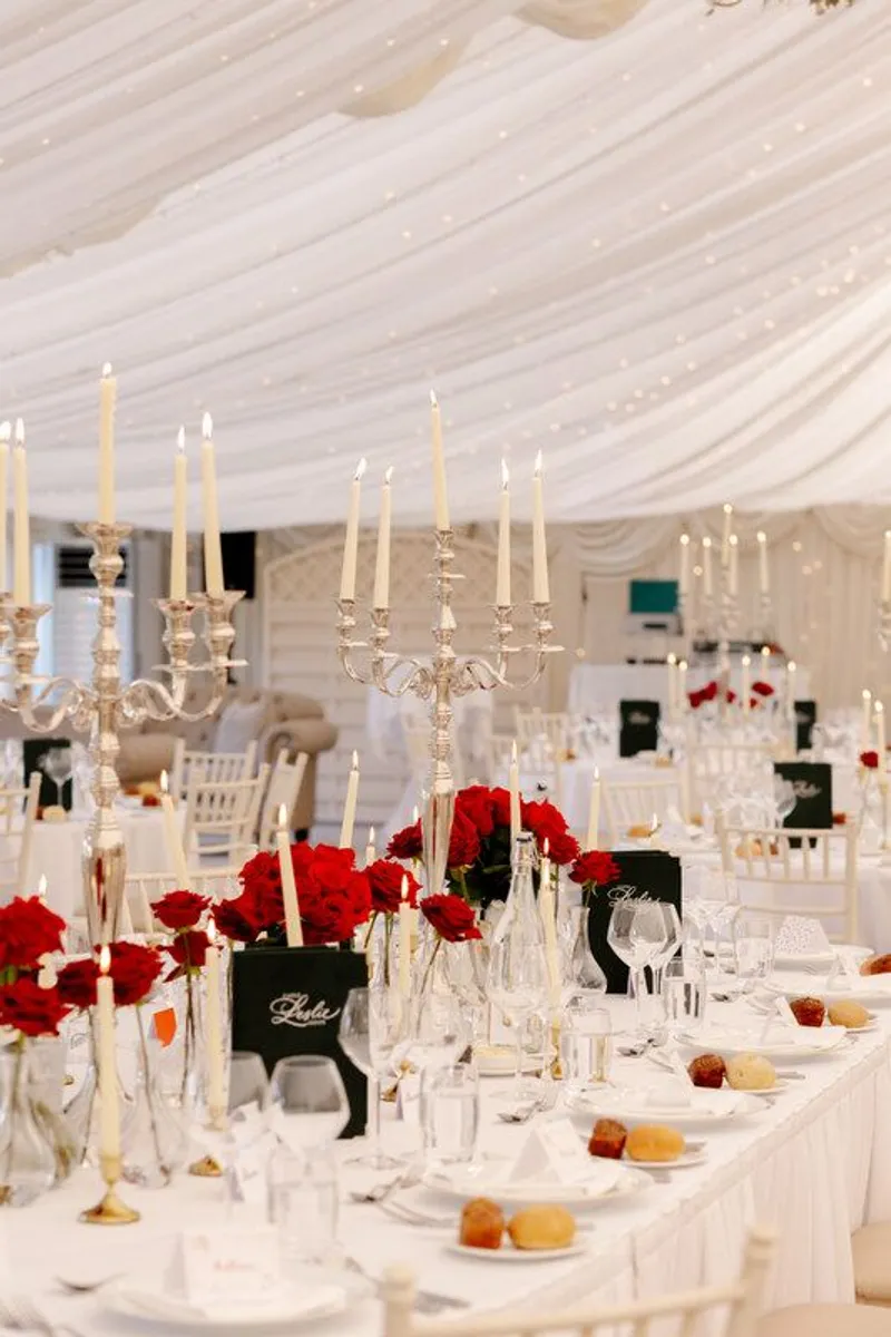 Wedding table vases and candleholders - Image 4