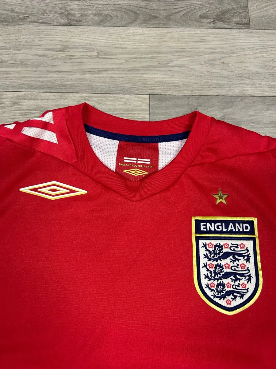Vintage 2006 Umbro England Away Jersey Shirt Large - Image 4