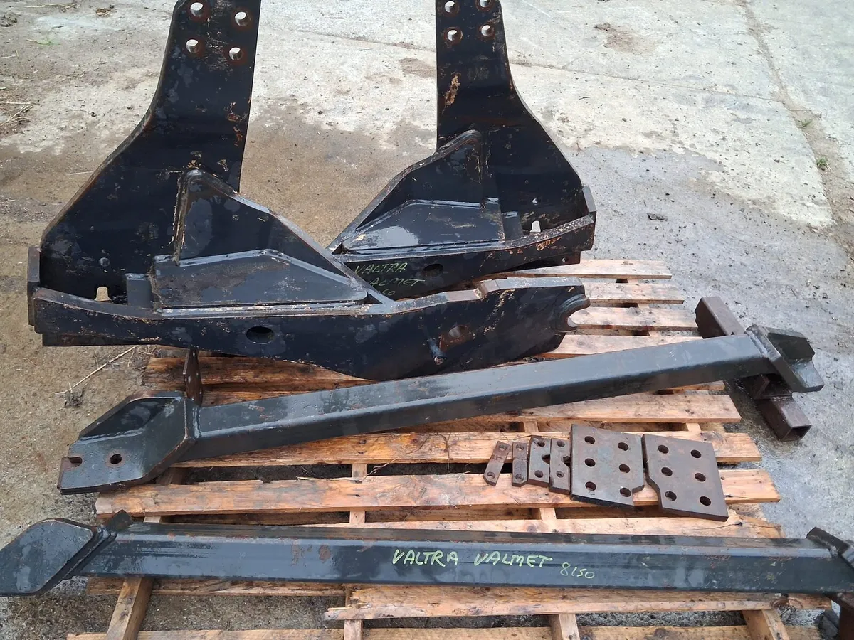 Quicke Valmet 8150 Loader Brackets - Image 1