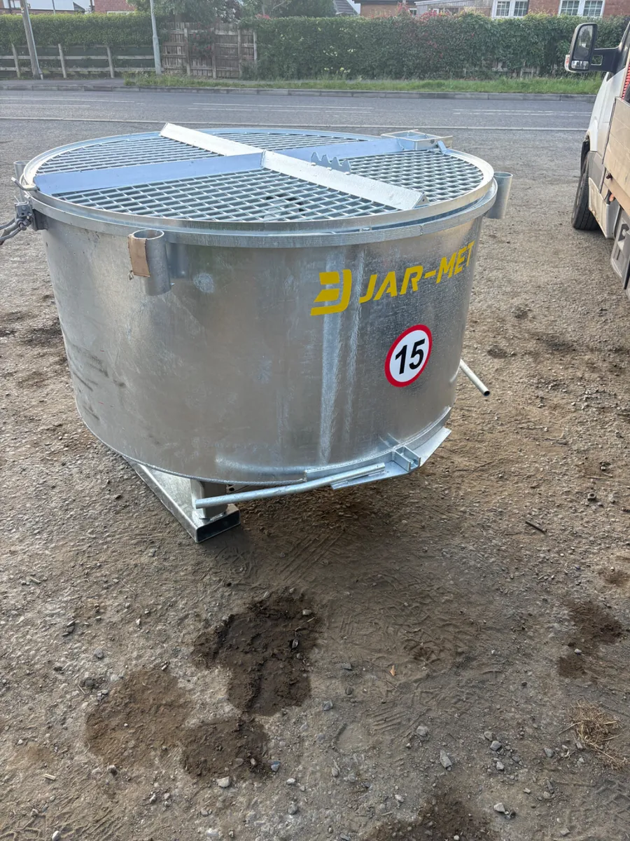 New Jarmet galvinsed pan mixers - Image 2