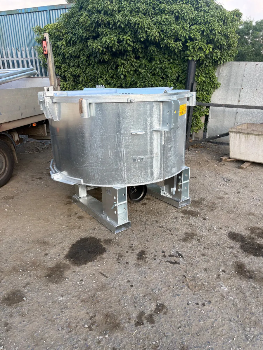 New Jarmet galvinsed pan mixers - Image 1