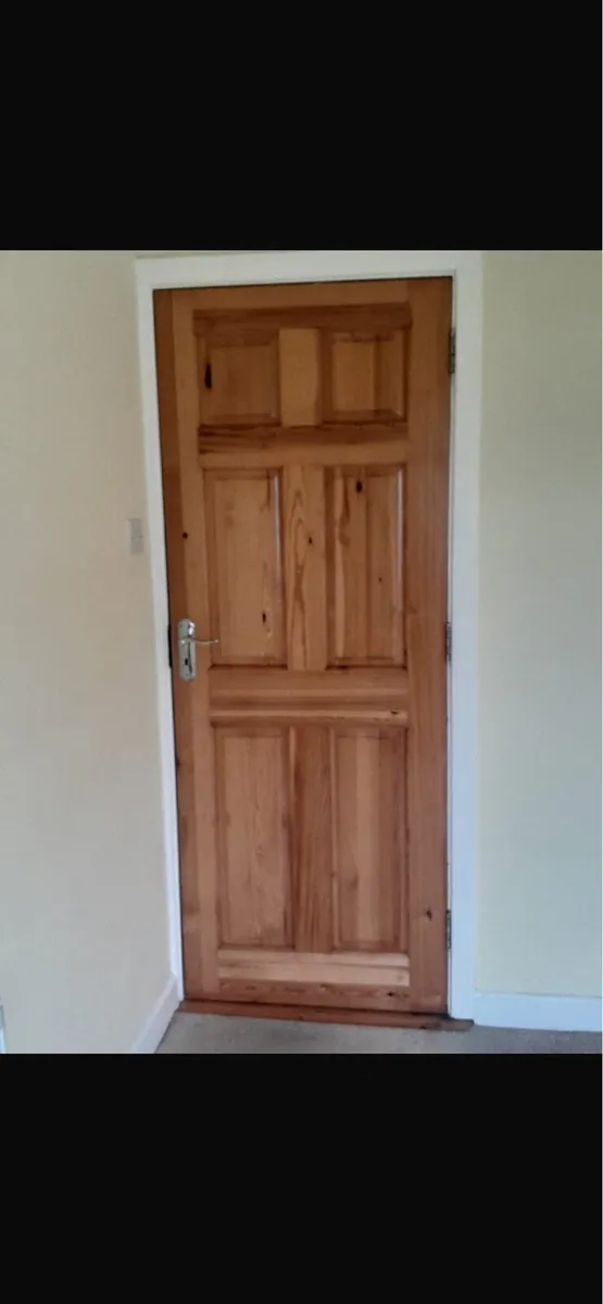 Solid red deal doors - Image 2