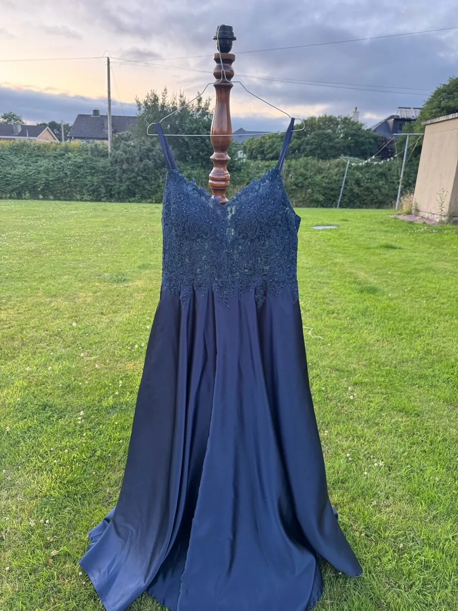 Navy Debs Dress - Image 1