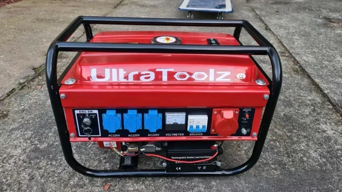 BRAND NEW 8.5kva SILENT DIESEL GENERATOR KEY STARR - Image 4