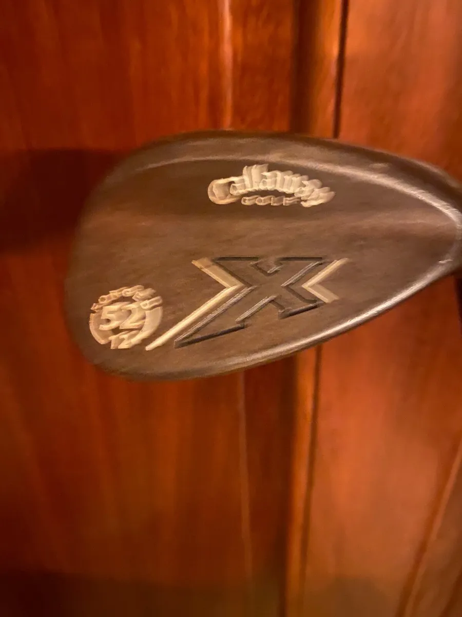 Callaway X 52 degree Wedge Raw Finish - Image 3