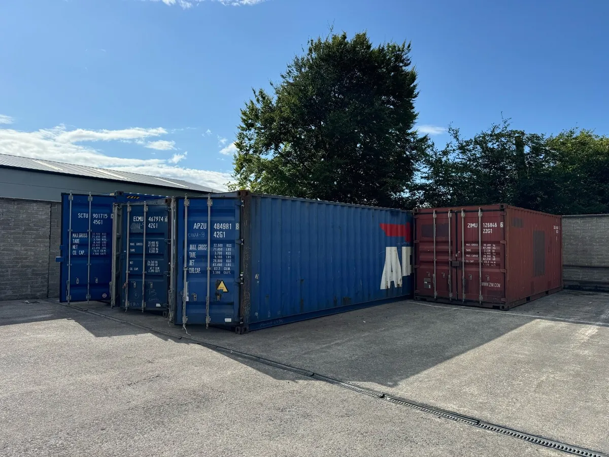 20ft & 40ft Container Rental - Naas - Image 1