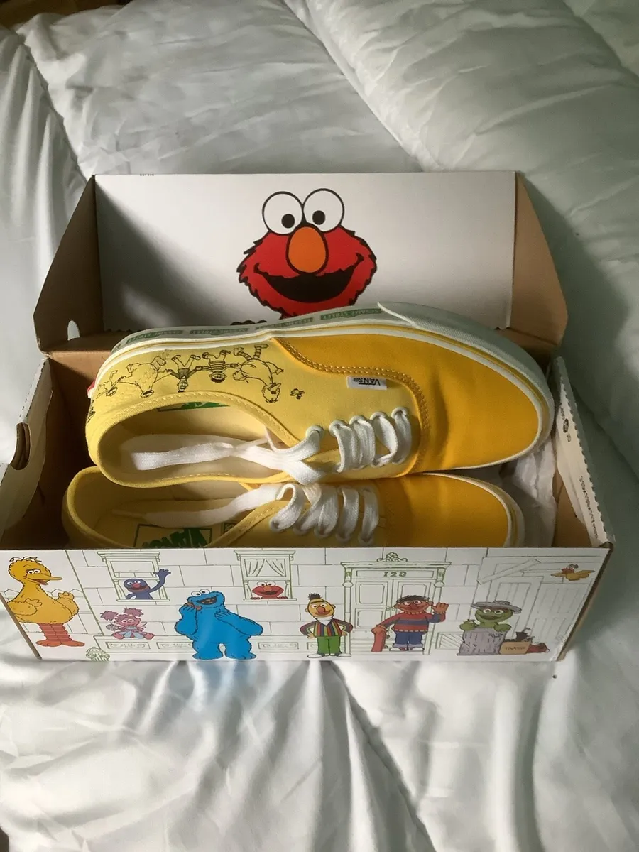 Sesame Street Vans size 6. - Image 1