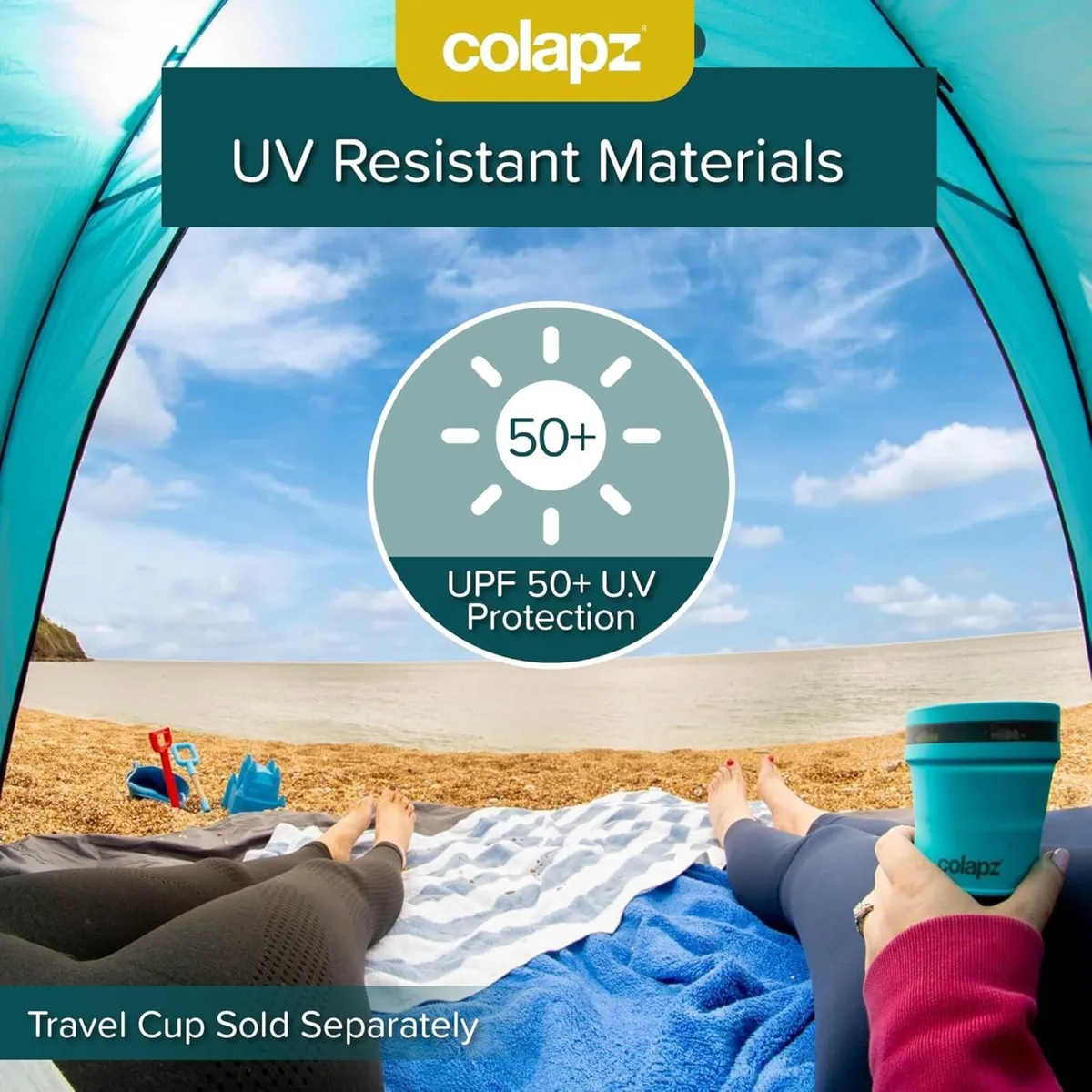Colapz Pop Up Tent Luxurious Beach + Tents - Image 3