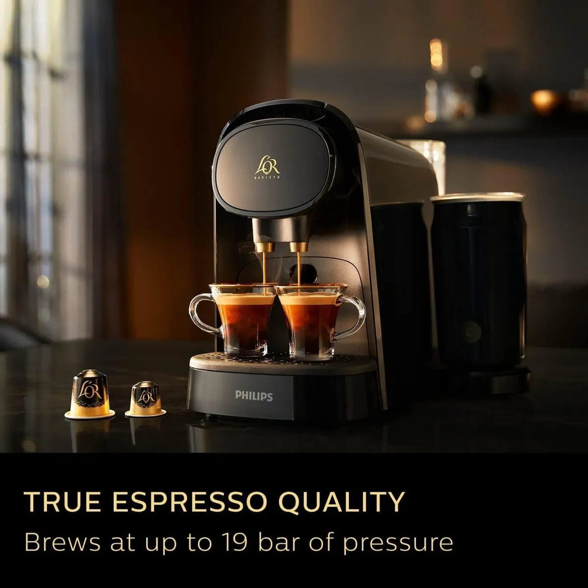 Philips L'or Barista Coffee Capsule Machine Milk - Image 4