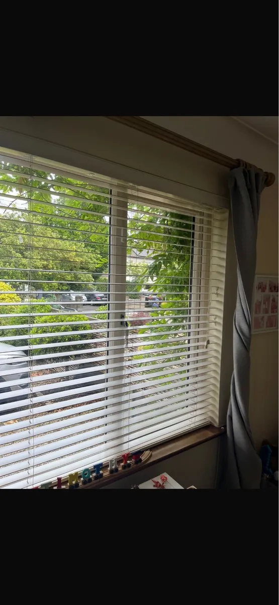 Venetian Blinds x3 (cream) - Image 2