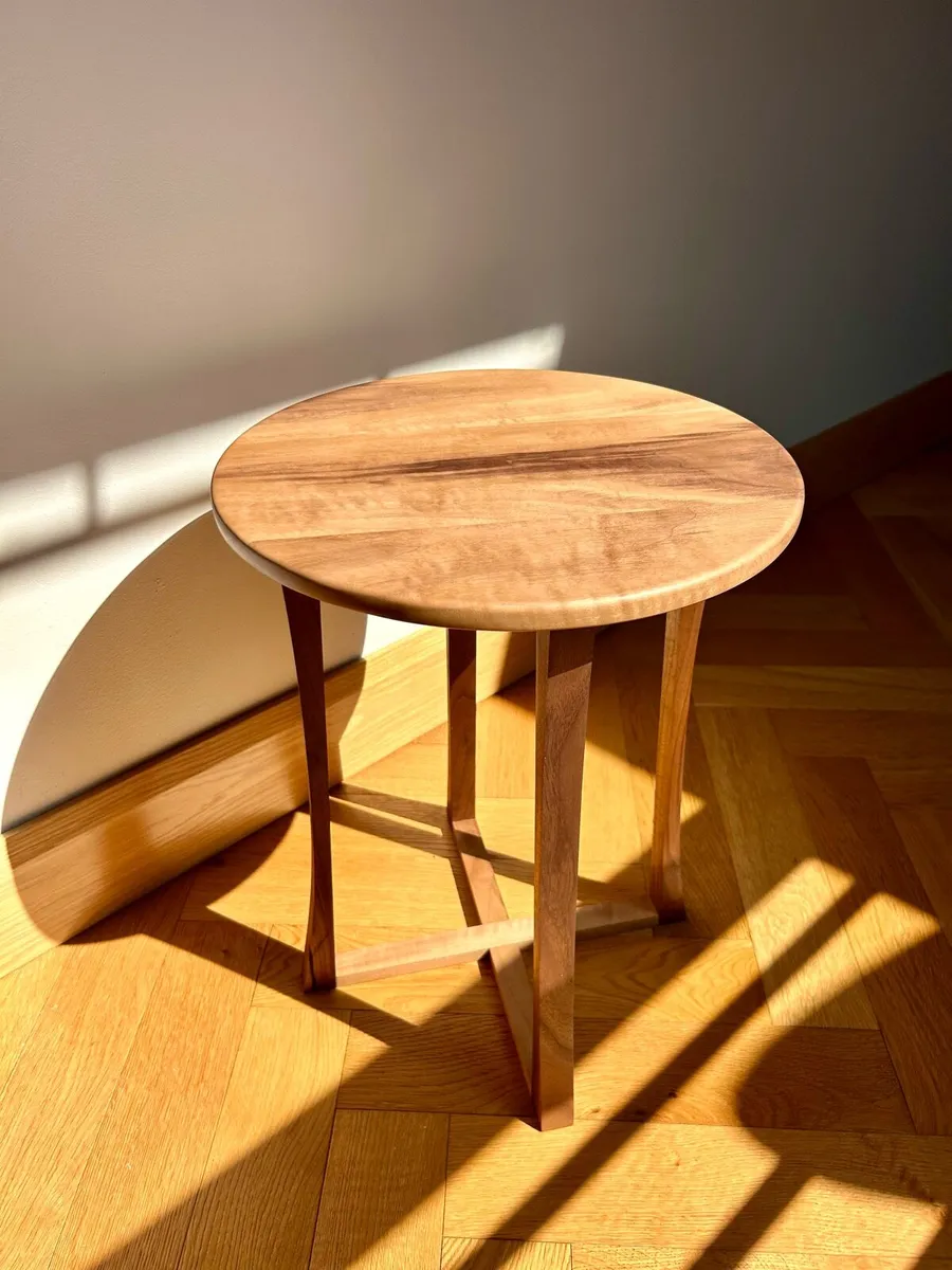 Custom Walnut End Table - Image 4