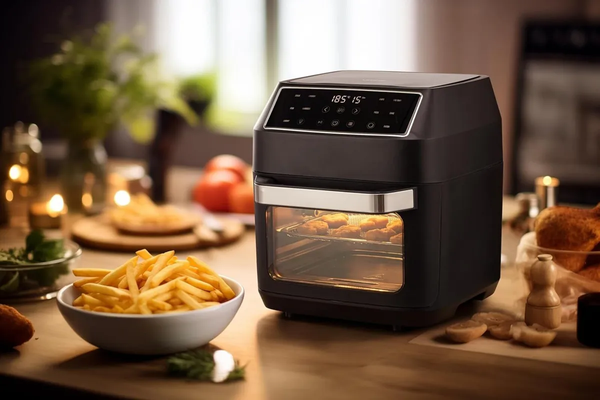 Linsar Air Fryer with Rotisserie 12L Xl - Image 2