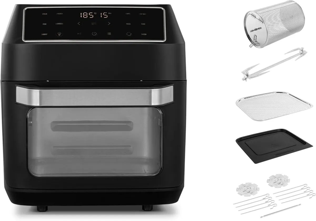 Linsar Air Fryer with Rotisserie 12L Xl - Image 4