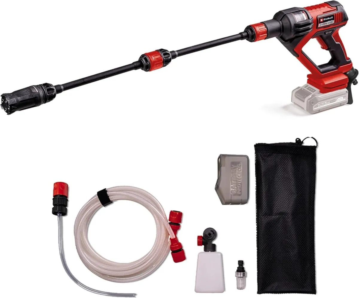 Einhell Cordless Pressure Washer Gun 18V Power - Image 1