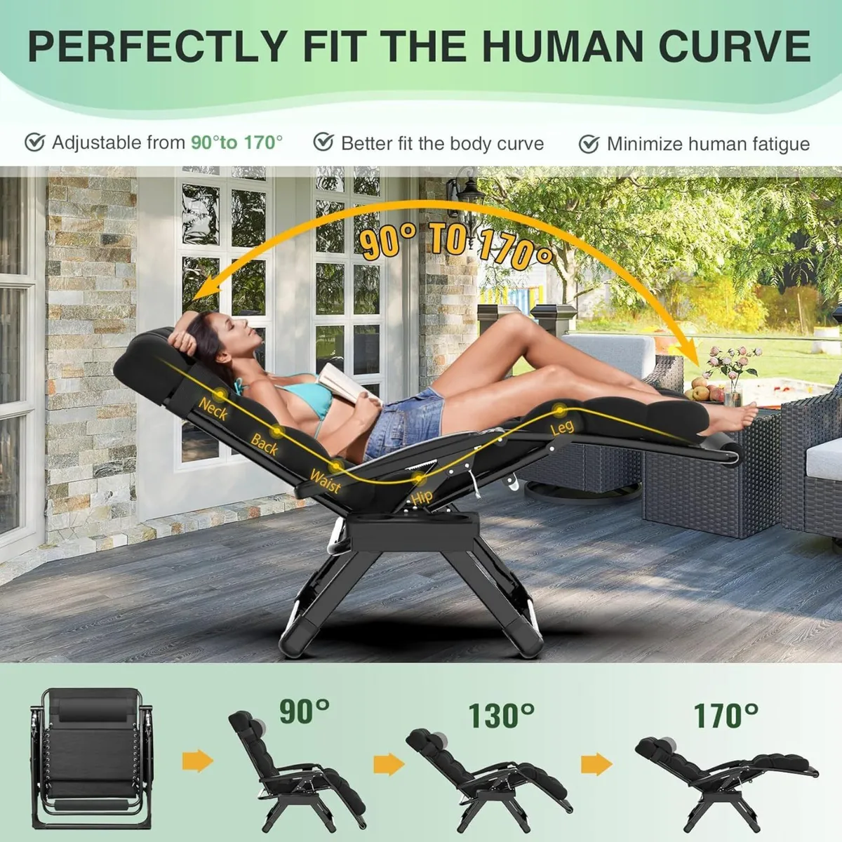 Oversized Zero Gravity Chair 33in Xxl - Image 4
