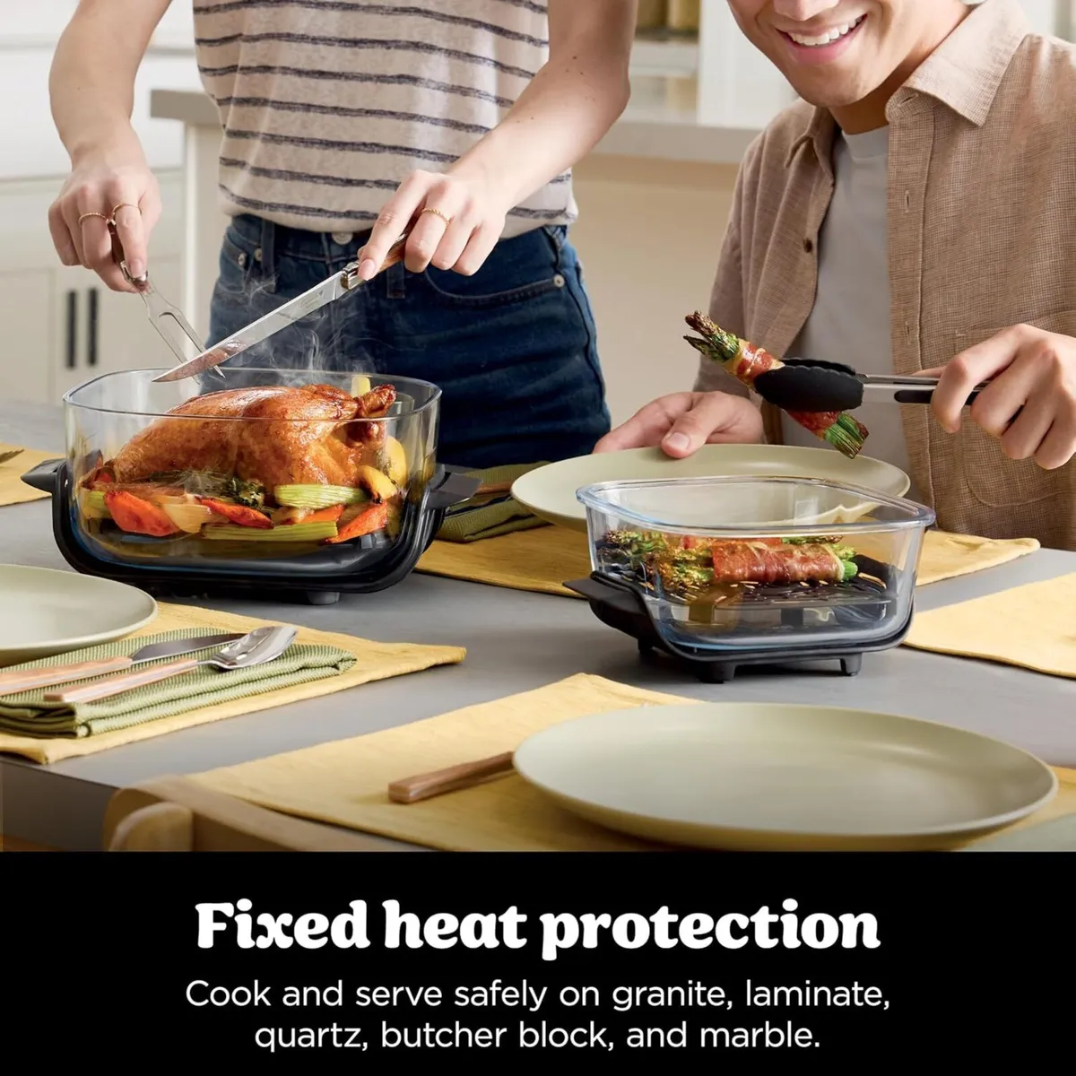 Ninja Crispi Portable Air Fryer 3.8L 4-In-1: Fry - Image 2