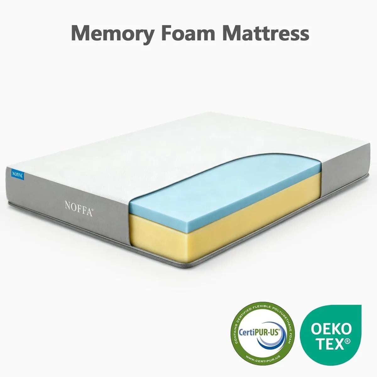 Memory Foam Mattress 20CM Medium Firm Orthopaedic - Image 4