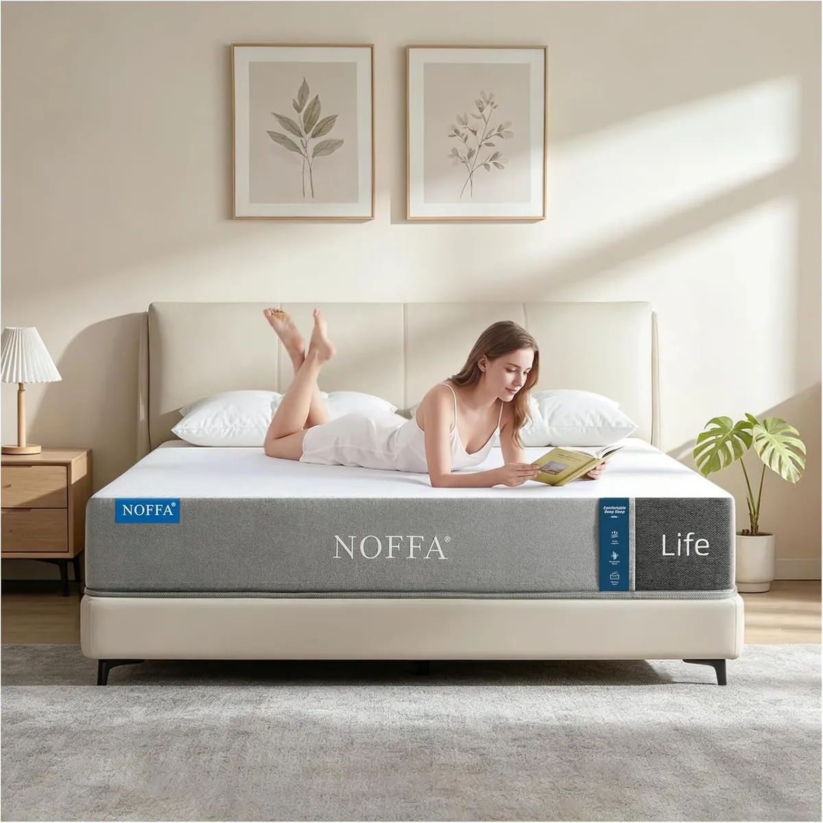 Memory Foam Mattress 20CM Medium Firm Orthopaedic - Image 1