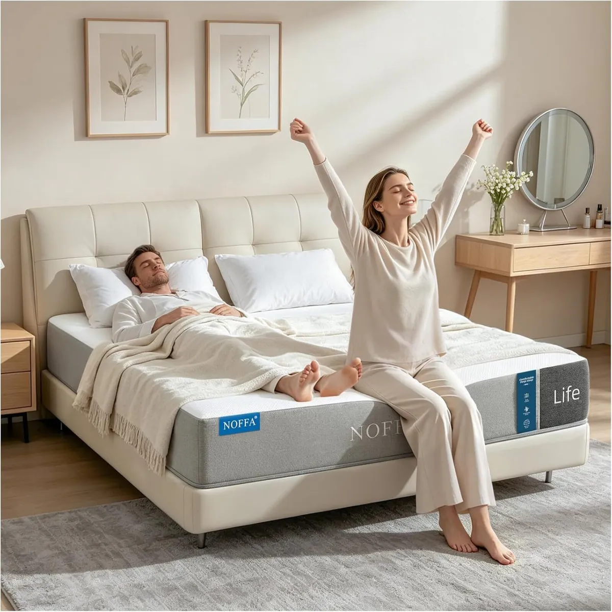Memory Foam Mattress 20CM Medium Firm Orthopaedic - Image 2