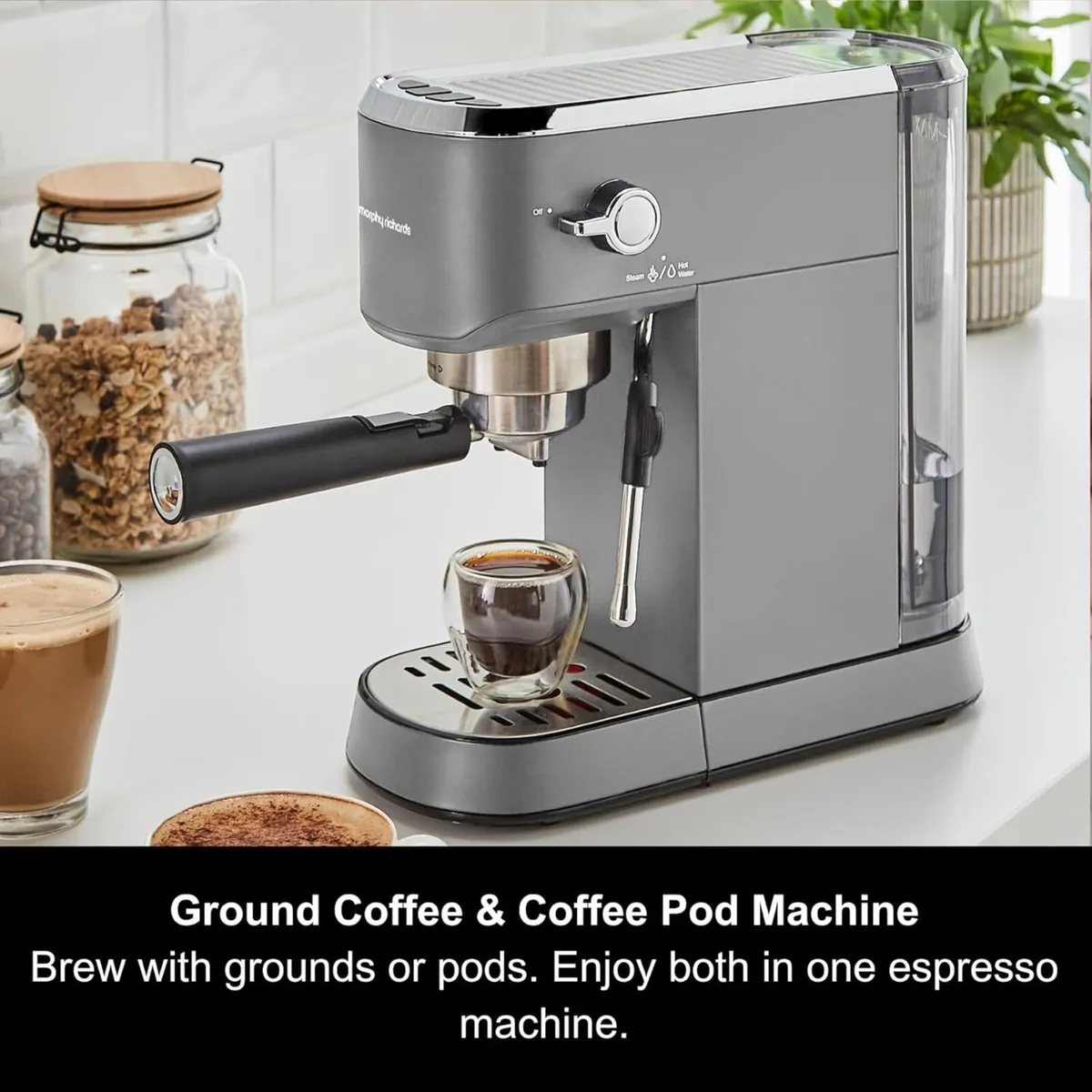 Morphy Richards Signature Compact Espresso Maker - Image 2