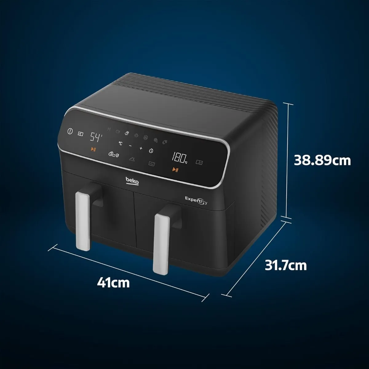 Beko Dual Zone Air Fryer Expertfry 8.5L Capacity - Image 3
