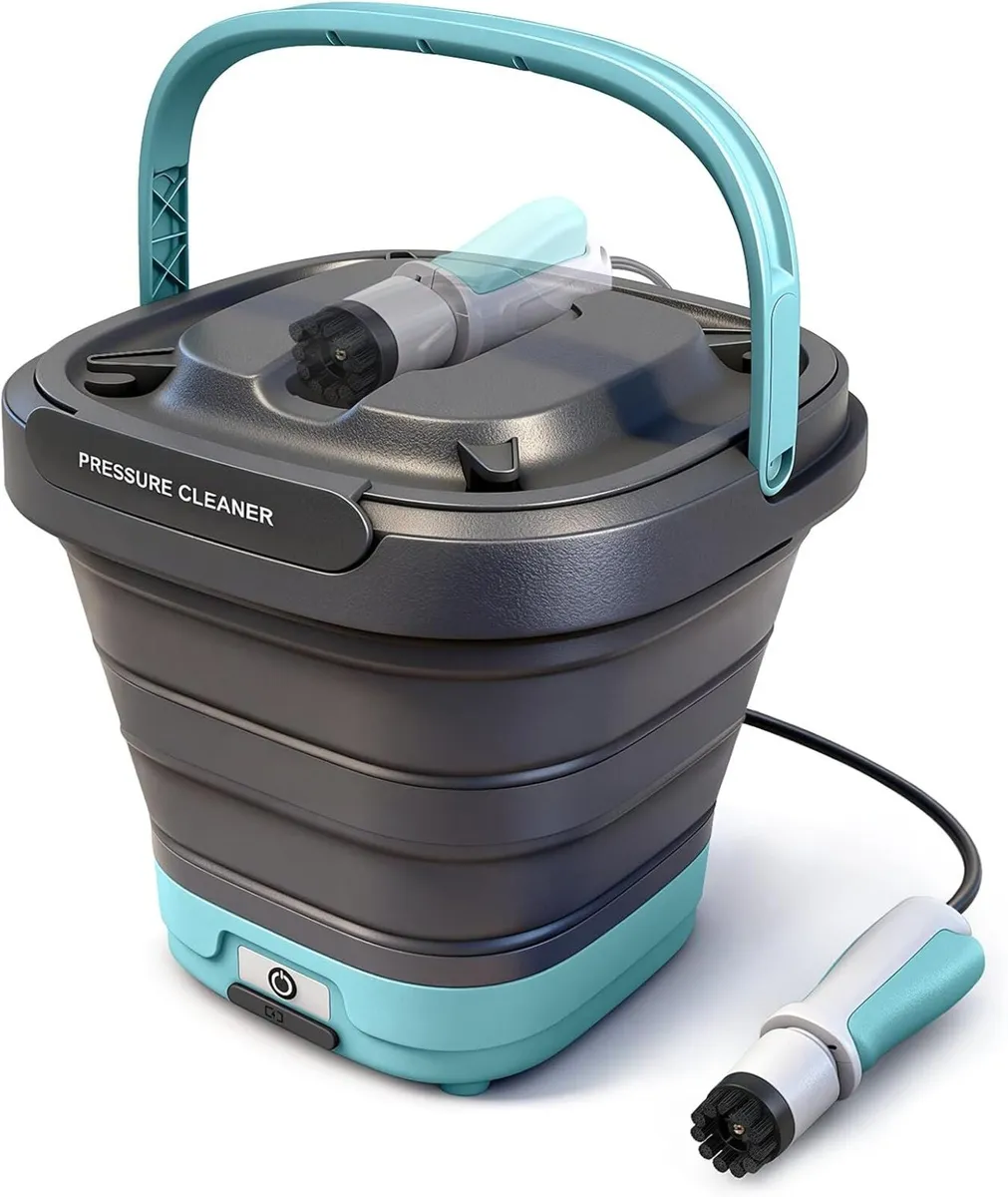 12V Cordless Mini Foldable Portable Shower Garden - Image 1