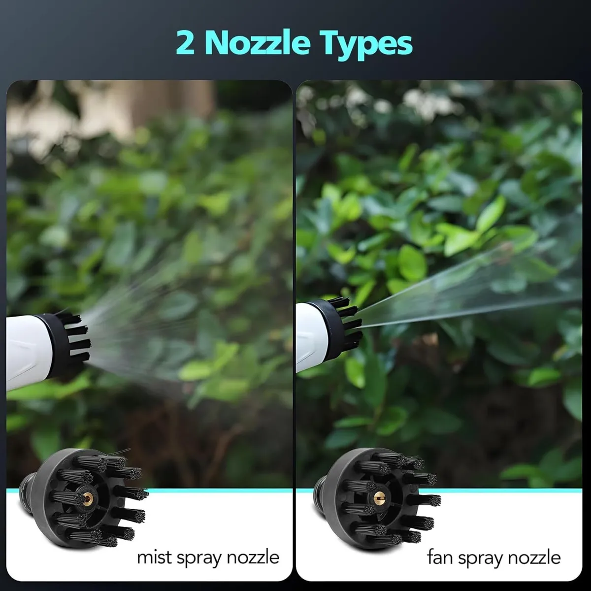 12V Cordless Mini Foldable Portable Shower Garden - Image 4