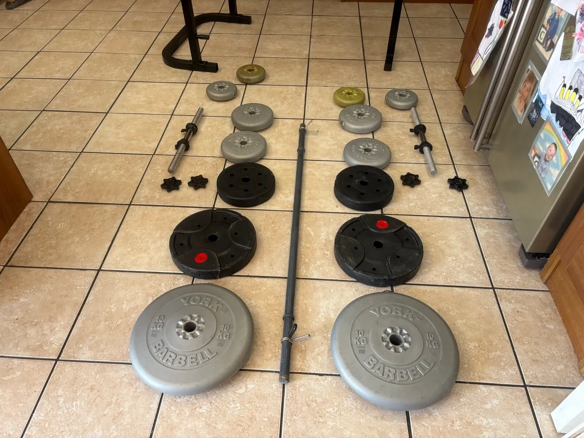 CHEAP…..WEIGHT BENCH, WEIGHTS, BARBELL, DUMBBELLS! - Image 2