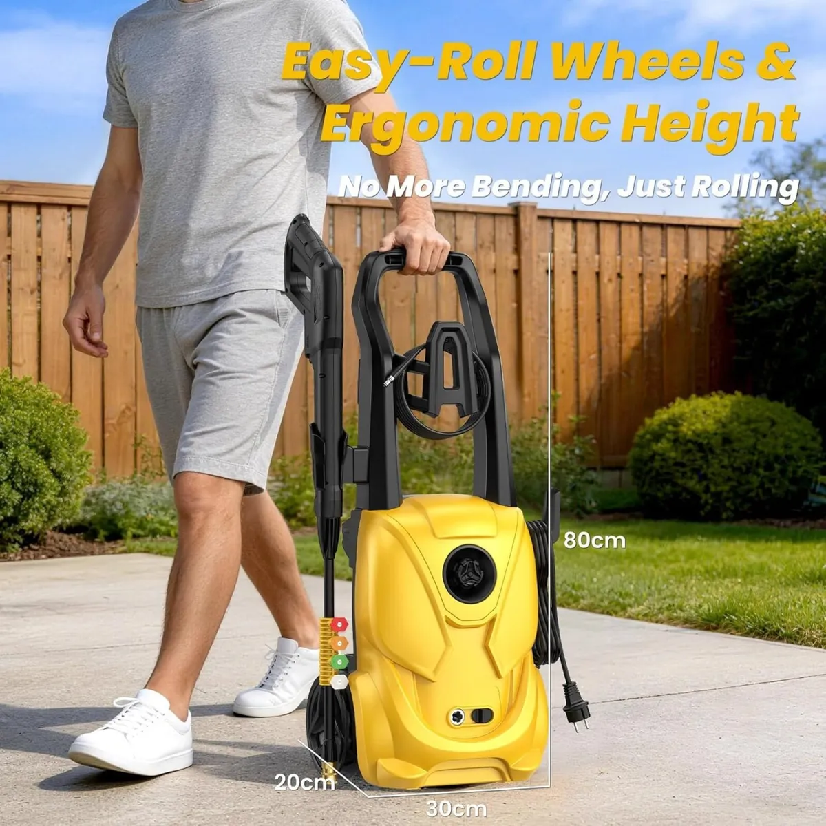 180bar High Pressure Washer Jet Washers - Image 2