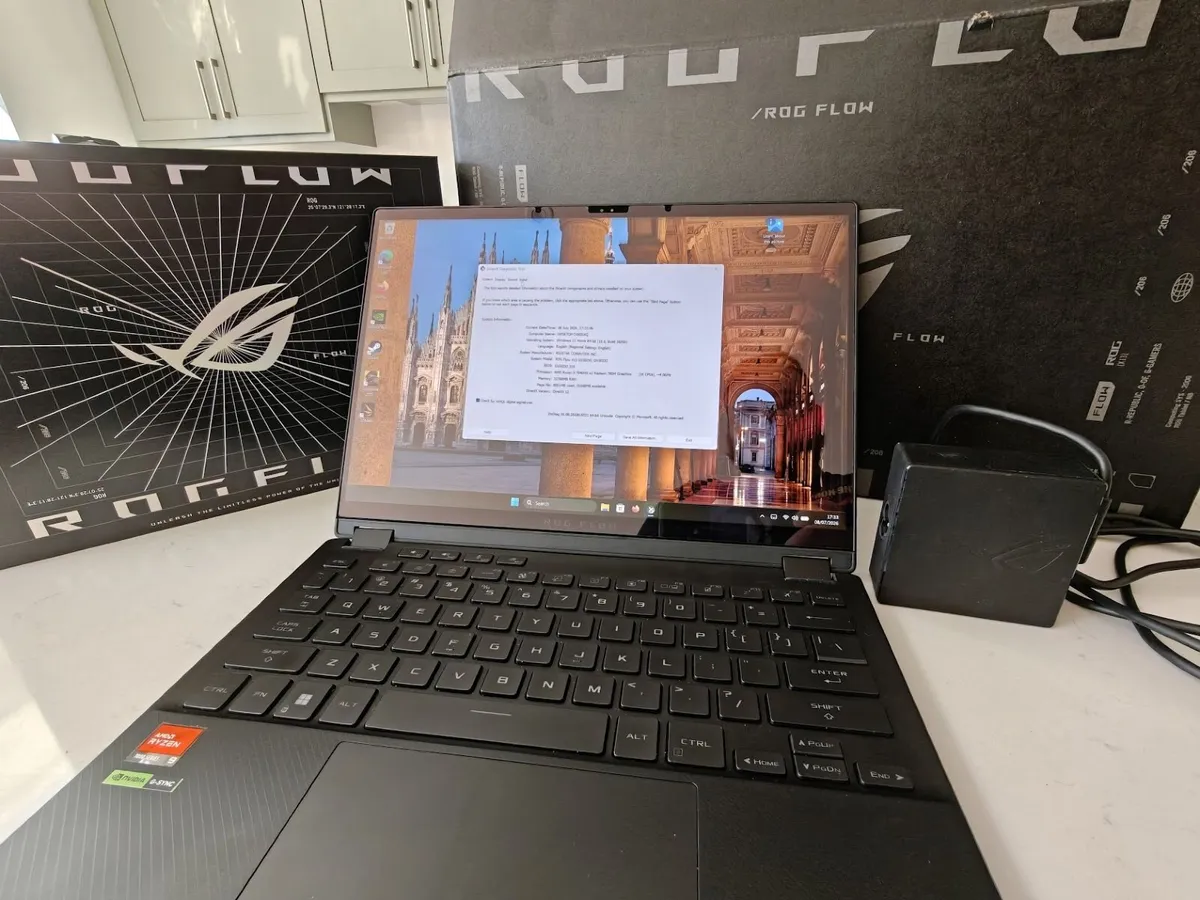 ROG Flow X13 - RTX 4070, AMD Ryzen 9 7940HS, 32GB - Image 1