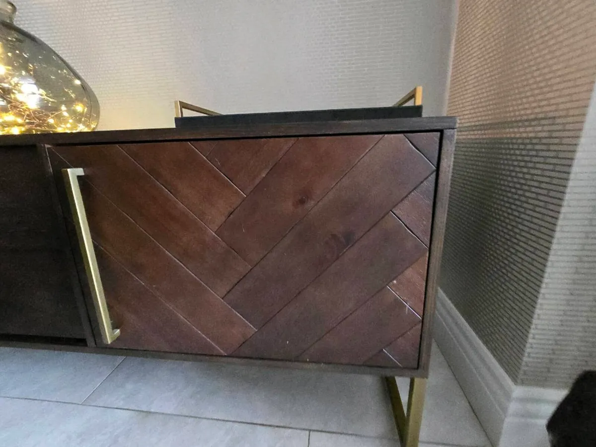 Solid Wood sideboard / TV unit ...set of 2 - Image 4