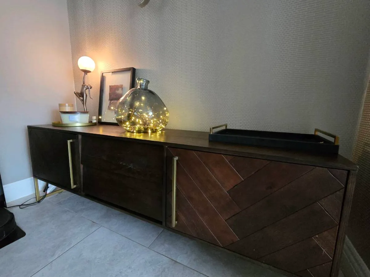 Solid Wood sideboard / TV unit ...set of 2 - Image 1