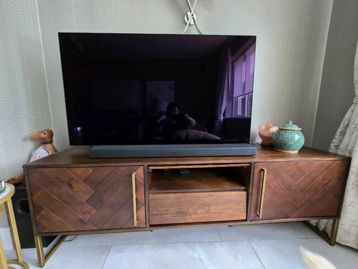 Solid Wood sideboard / TV unit ...set of 2 - Image 2