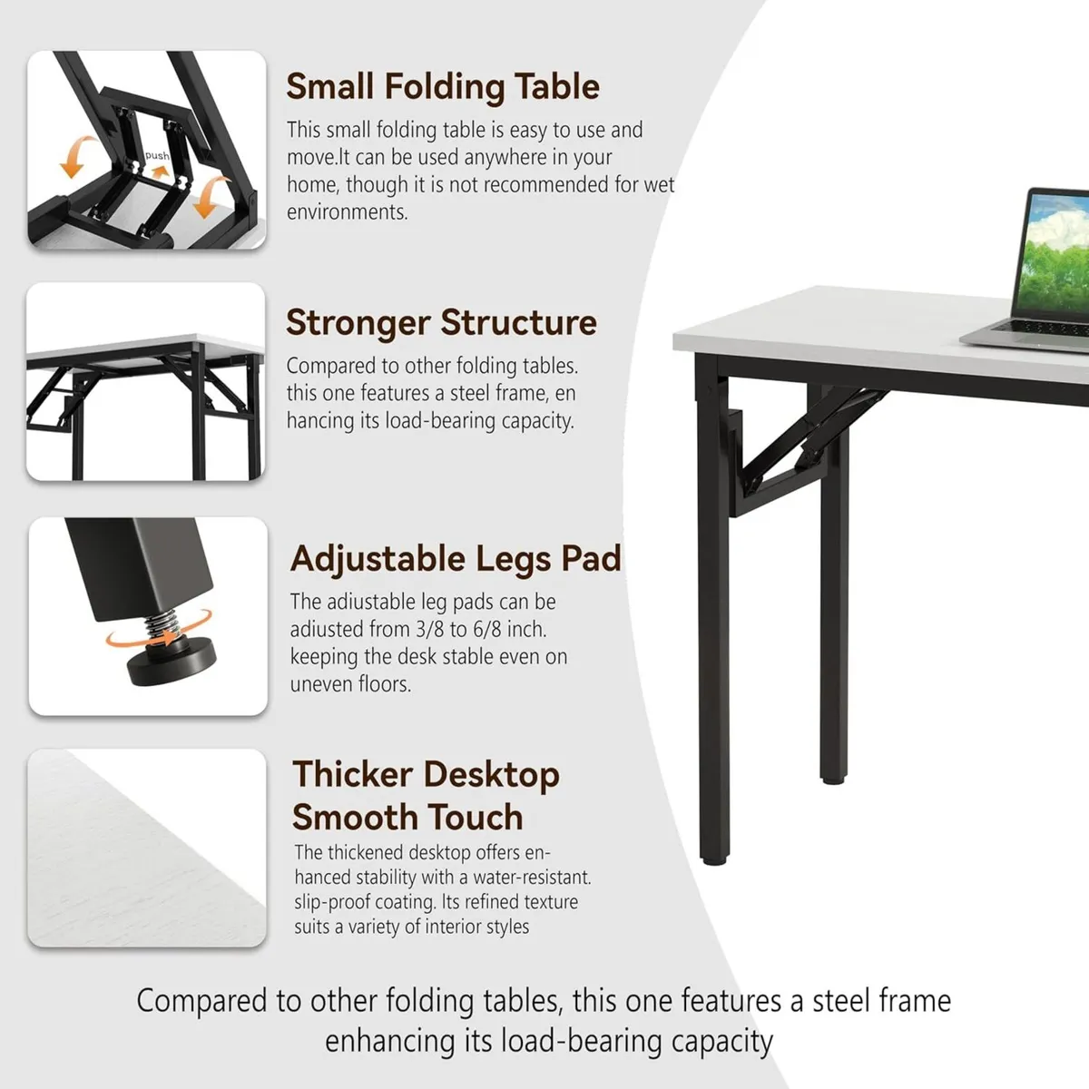 Small Folding Desk - Image 4
