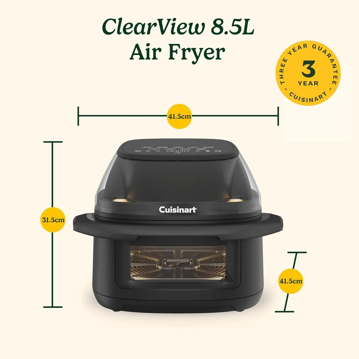 Cuisinart Clearview Air Fryer I Total Visibility - Image 2