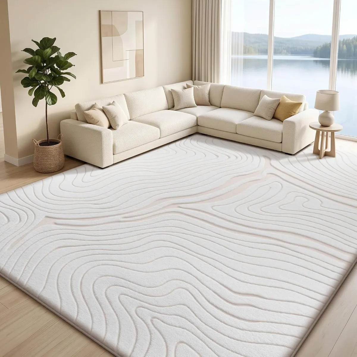 Sour Lemon Rugs Living Room and Apricot - Image 2