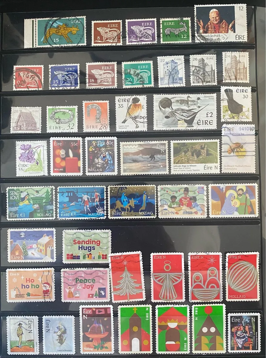 Ireland stamp lot - Image 1