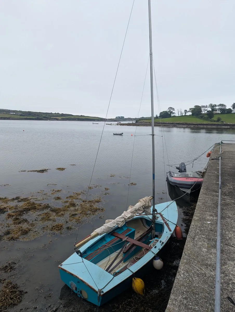 GP14 Sailing dinghy sailing boat - Image 2
