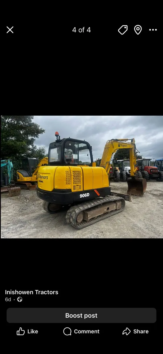 2018 LiuGong 906D 6 Tonne Digger - Image 4