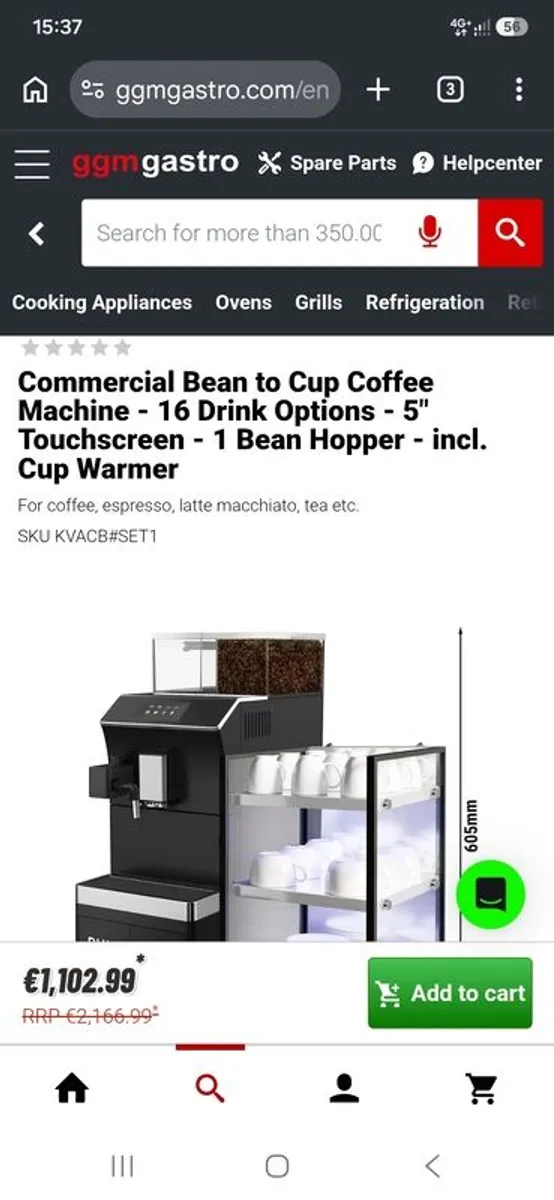 Bean to Cup Coffee Machine  Brand New - Image 2