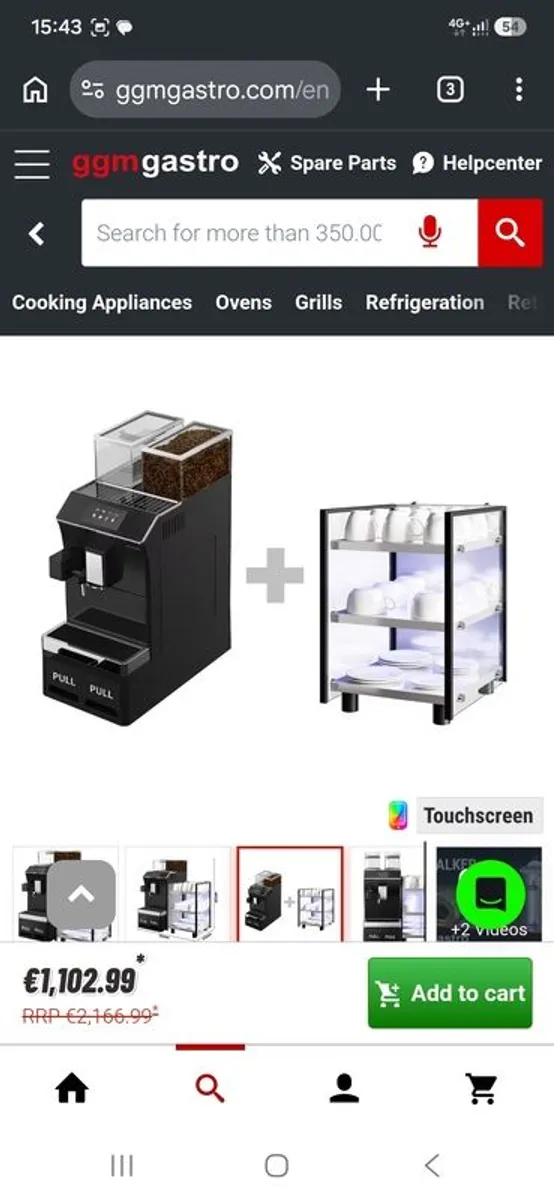 Bean to Cup Coffee Machine  Brand New - Image 3